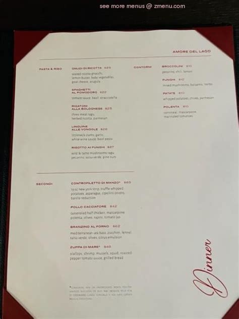 amore del lago lake oconee menu|Online Menu of Amore Del Lago, Greensboro, GA